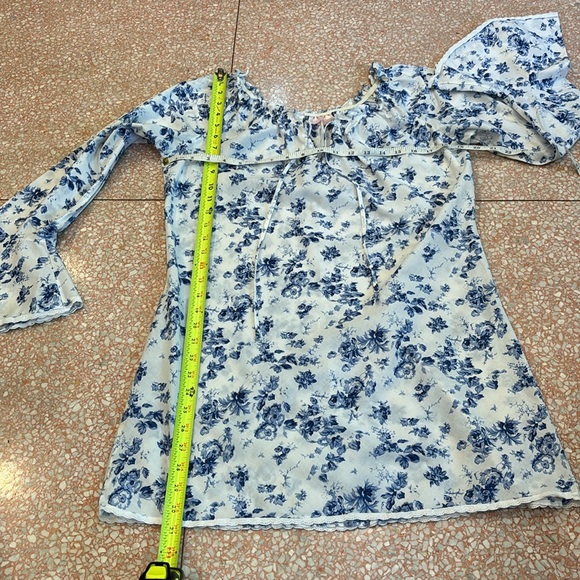 Vintage Y2K Victoria Secret Floral Cotton  Dress Nightie Size Medium - Picture 7 of 7